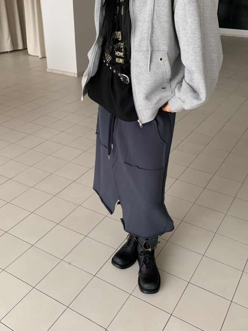 Vive L - Korean Women Fashion - #momslook - Fleece Sweat Skirt - 7