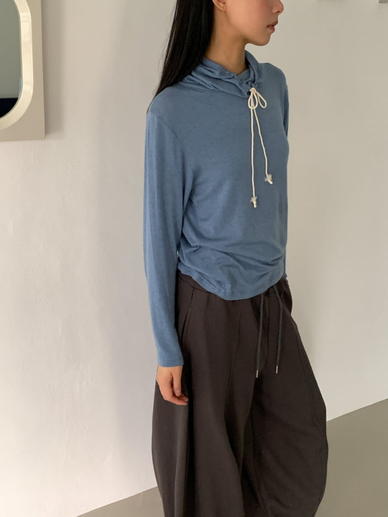 Vive L - Korean Women Fashion - #momslook - Wool Tunnel Neck Turtleneck Tee - 8