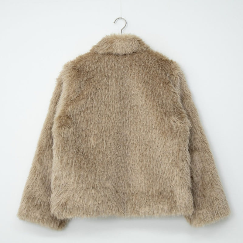 Vive L - Korean Women Fashion - #momslook - Poodle Soft Jacket - 3