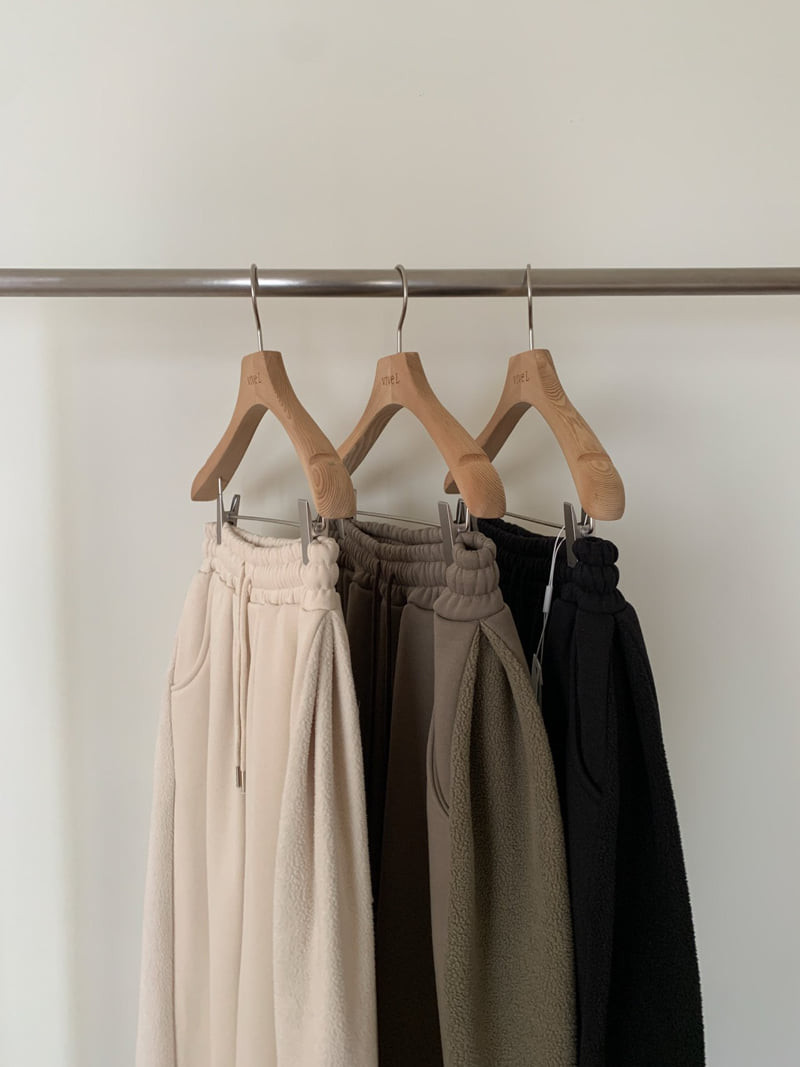 Vive L - Korean Women Fashion - #momslook - Panel Pleated Pants - 2