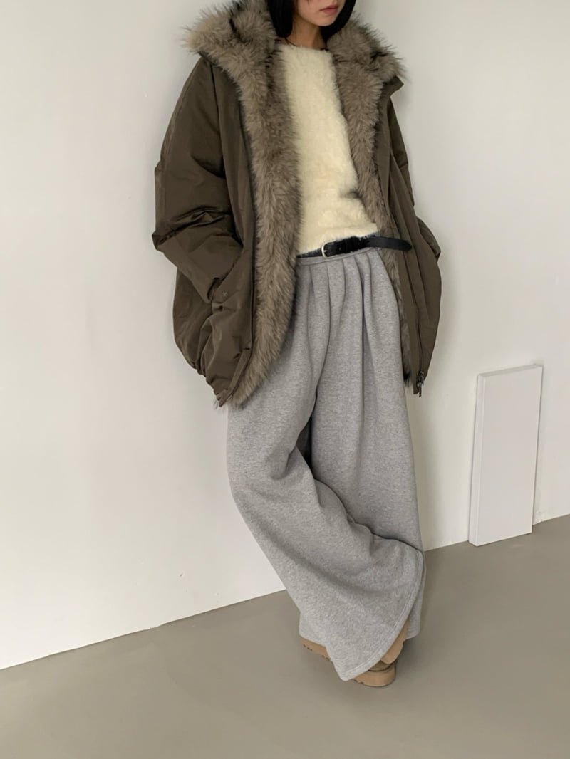 Vive L - Korean Women Fashion - #momslook - Duck Down Soft Padding Coat - 10