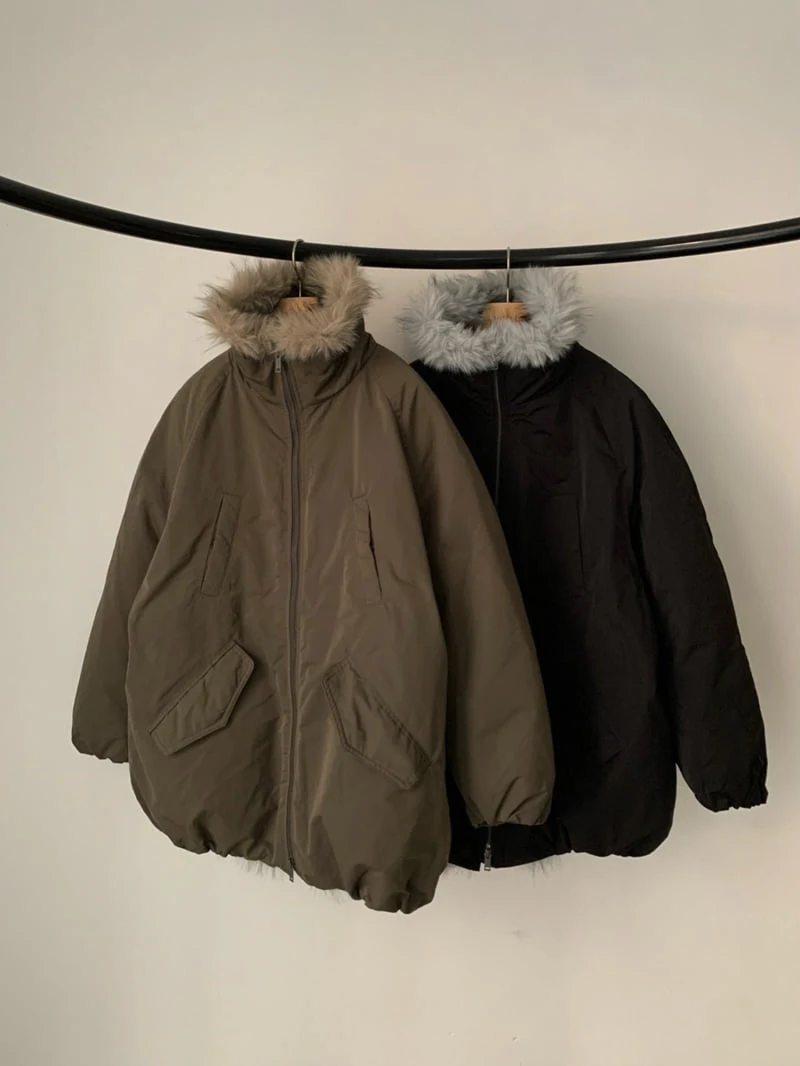 Vive L - Korean Women Fashion - #momslook - Duck Down Soft Padding Coat - 12