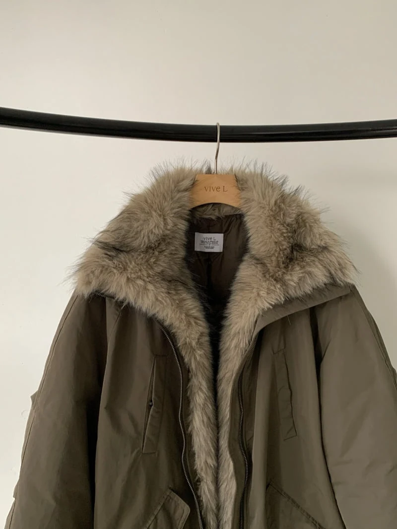 Vive L - Korean Women Fashion - #momslook - Duck Down Soft Padding Coat - 6