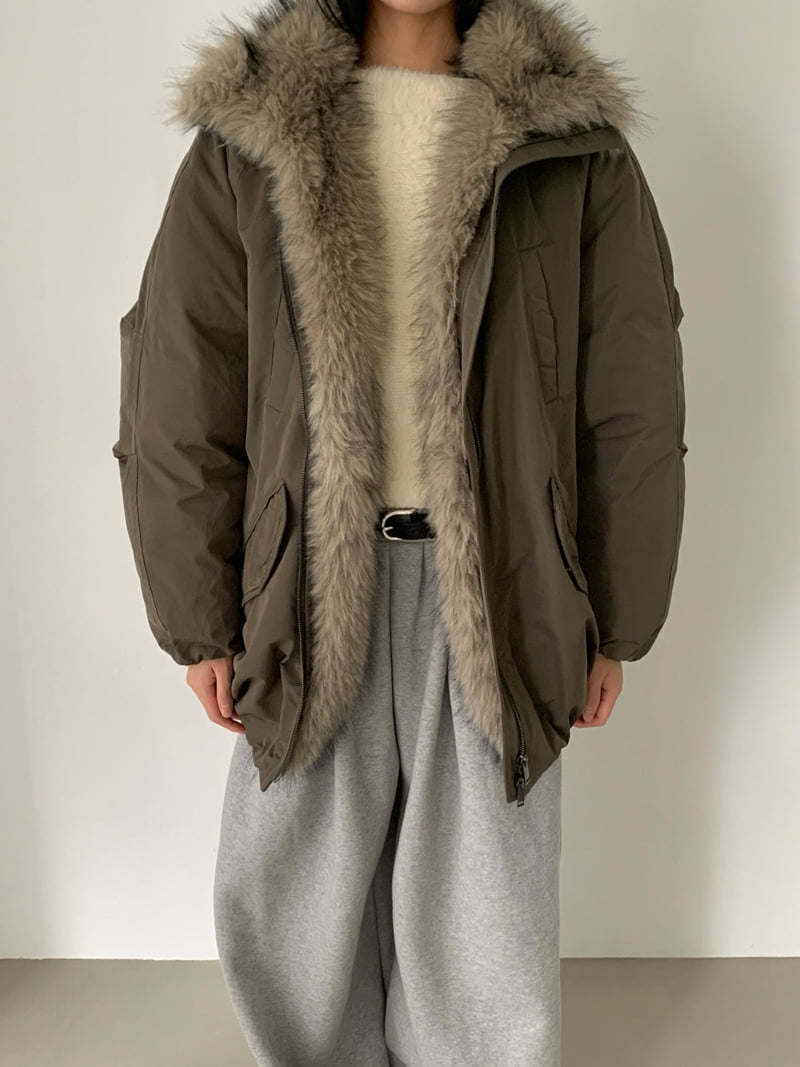 Vive L - Korean Women Fashion - #momslook - Duck Down Soft Padding Coat - 8