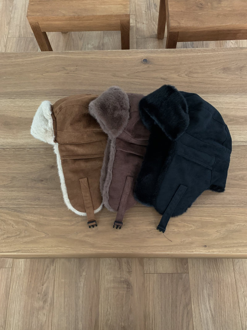 Vive L - Korean Women Fashion - #momslook - Shearling Hat - 5