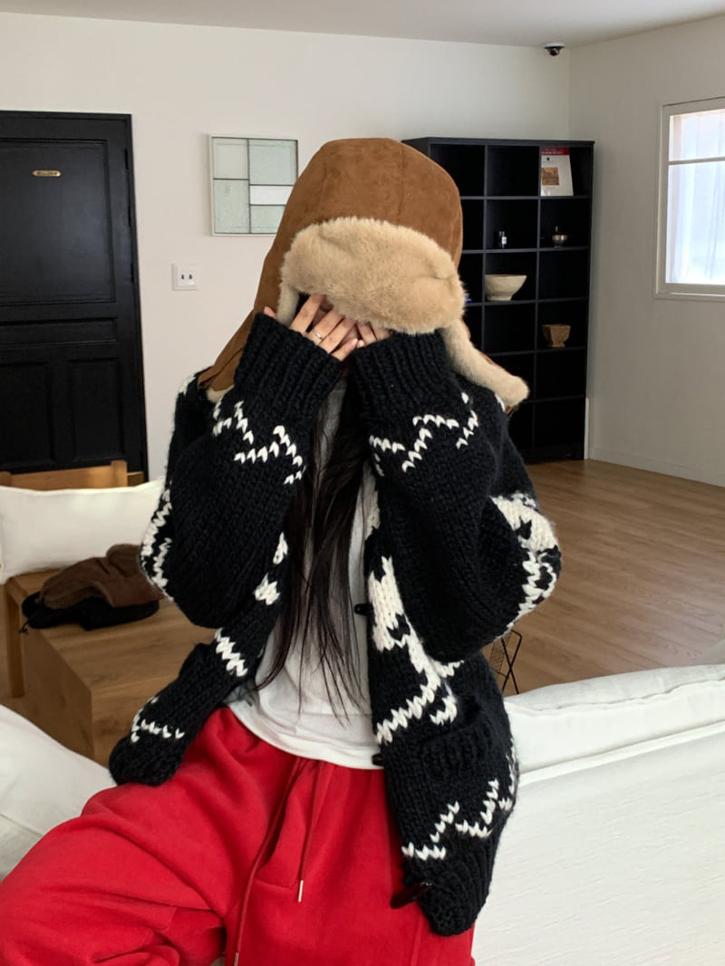 Vive L - Korean Women Fashion - #momslook - Shearling Hat - 7