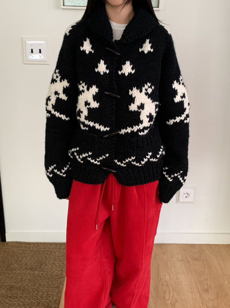 Vive L - Korean Women Fashion - #momslook - Handmade Cowichan Cardigan - 6