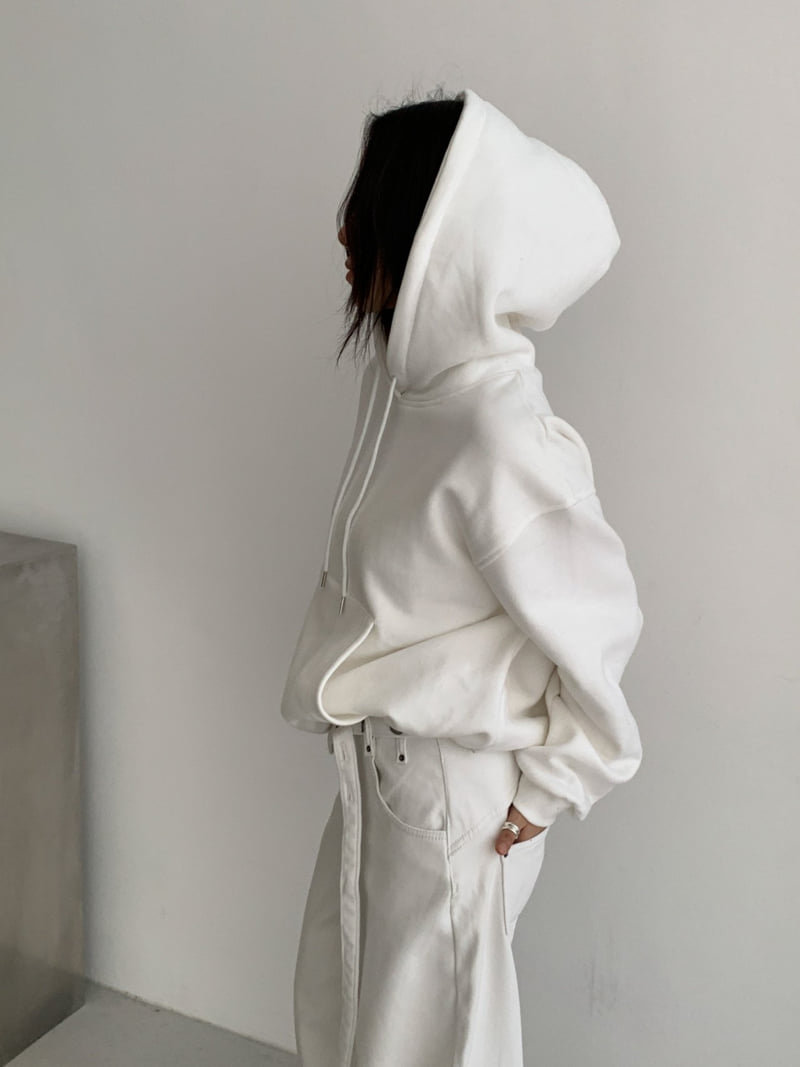 Vive L - Korean Women Fashion - #momslook - Balloon Double Fleece Hoodie - 6