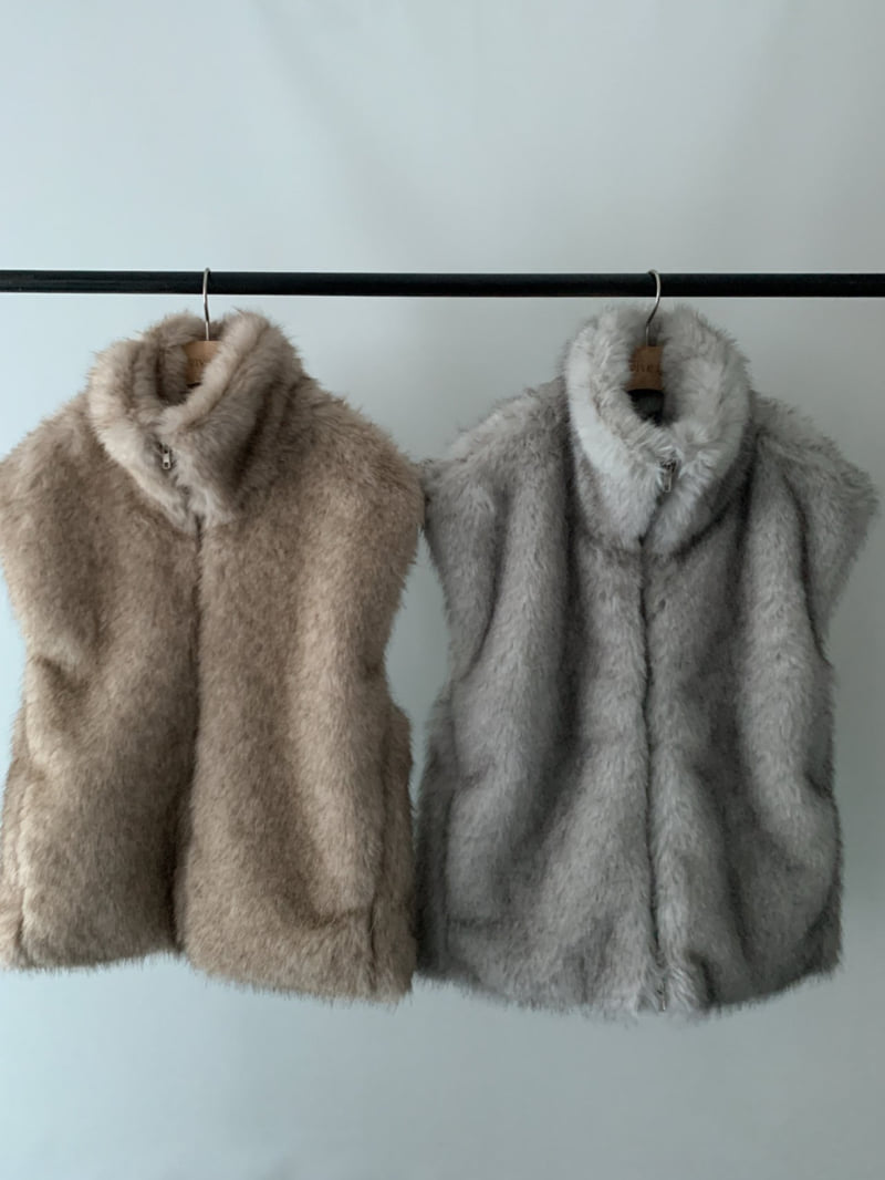Vive L - Korean Women Fashion - #momslook - Soft Vest