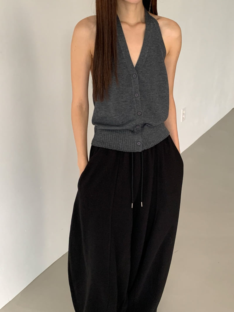 Vive L - Korean Women Fashion - #momslook - Halter Cardigan Set - 12