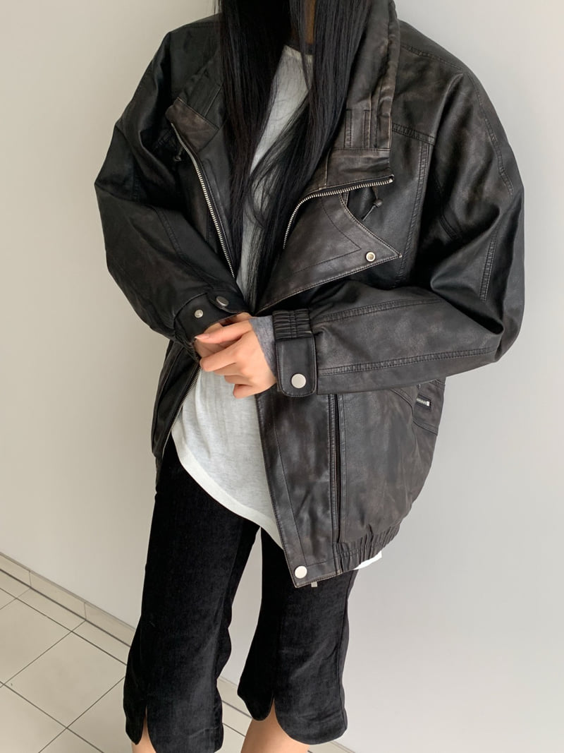 Vive L - Korean Women Fashion - #momslook - Washed Quilted Jacket - 11