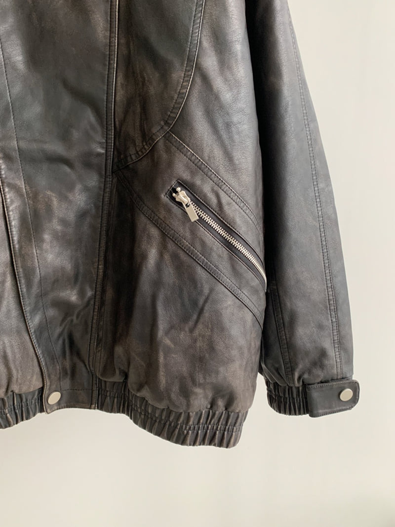 Vive L - Korean Women Fashion - #momslook - Washed Quilted Jacket - 5