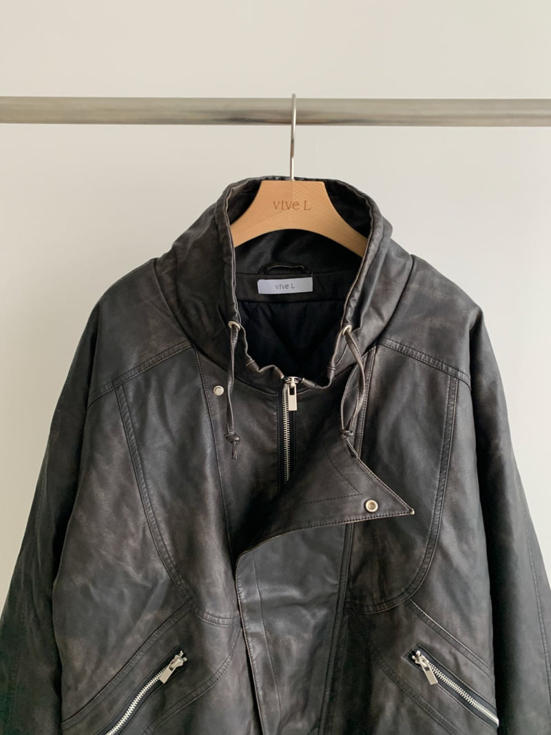 Vive L - Korean Women Fashion - #momslook - Washed Quilted Jacket - 7