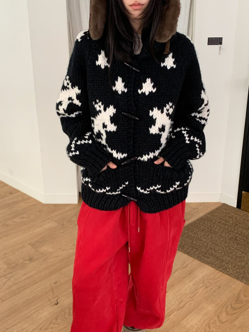 Vive L - Korean Women Fashion - #pursuepretty - Handmade Cowichan Cardigan - 12