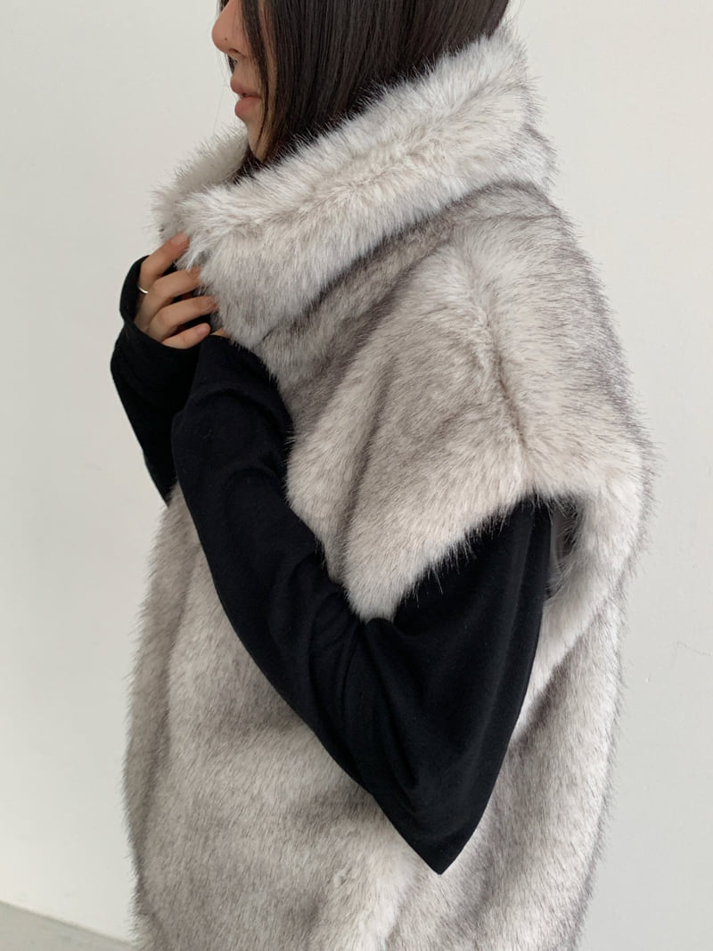Vive L - Korean Women Fashion - #restrostyle - Soft Vest - 10