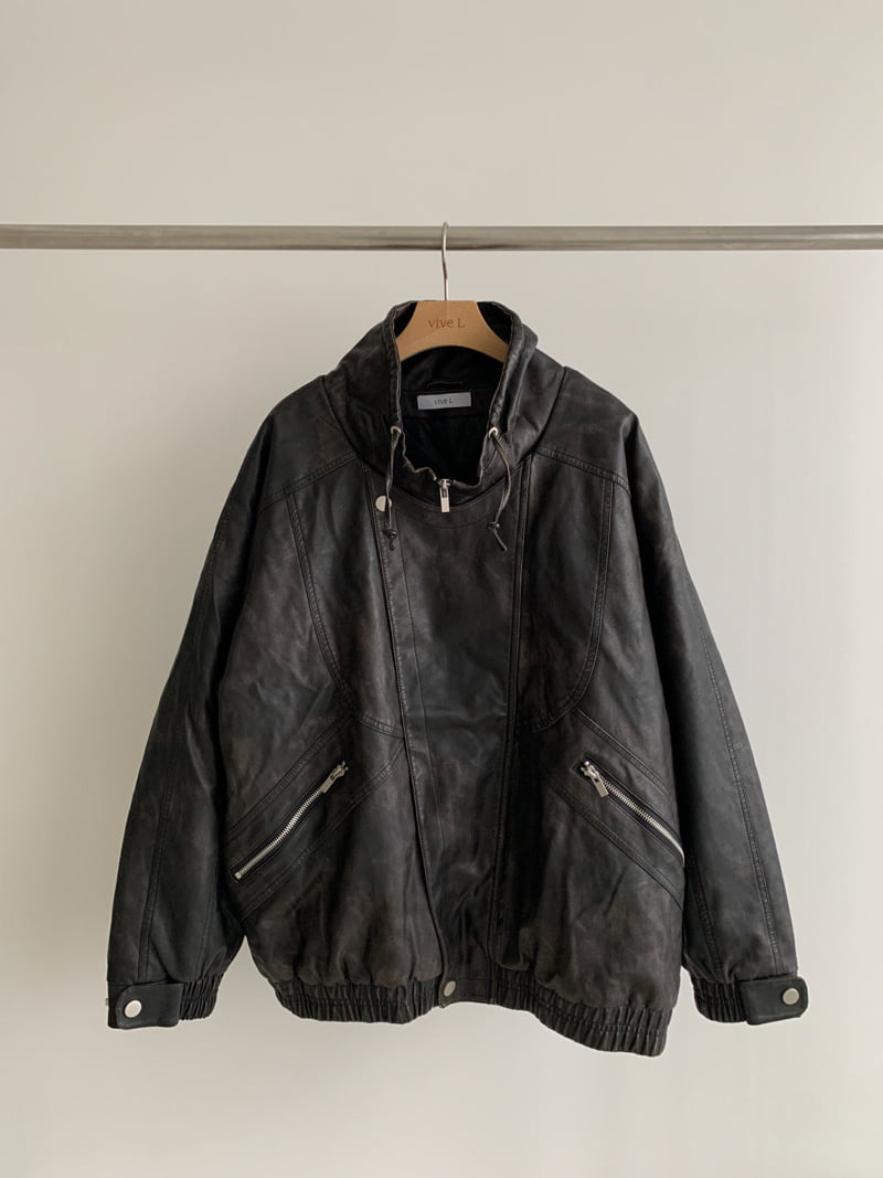 Vive L - Korean Women Fashion - #romanticstyle - Washed Quilted Jacket