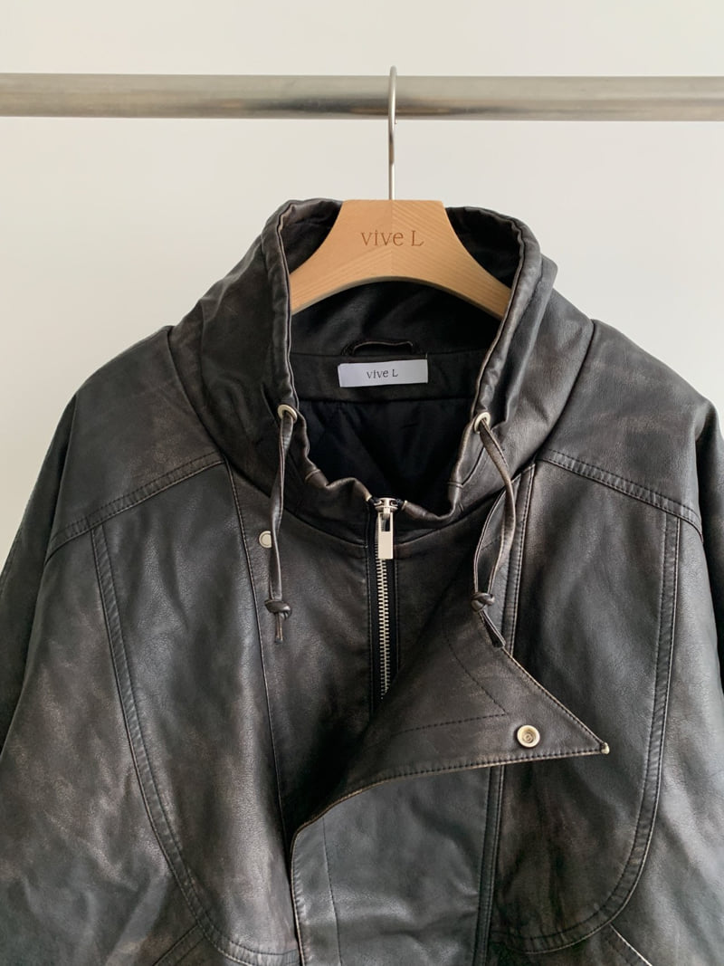 Vive L - Korean Women Fashion - #thatsdarling - Washed Quilted Jacket - 4