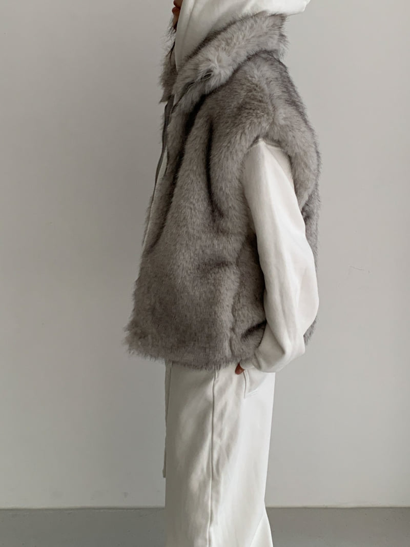 Vive L - Korean Women Fashion - #vintageinspired - Soft Vest - 7