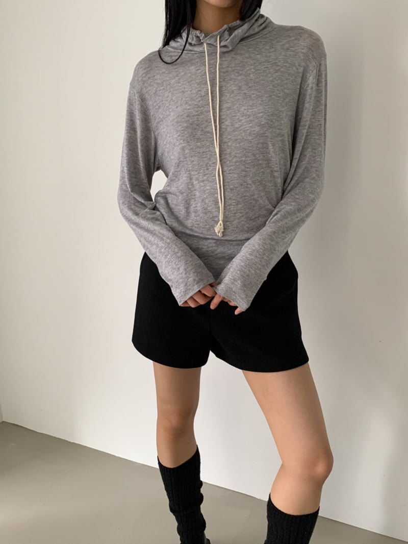 Vive L - Korean Women Fashion - #womensfashion - Wool Tunnel Neck Turtleneck Tee - 5