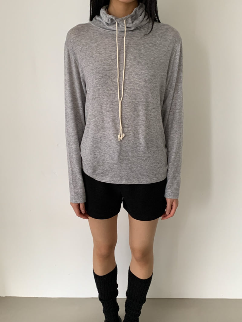 Vive L - Korean Women Fashion - #womensfashion - Wool Tunnel Neck Turtleneck Tee - 7