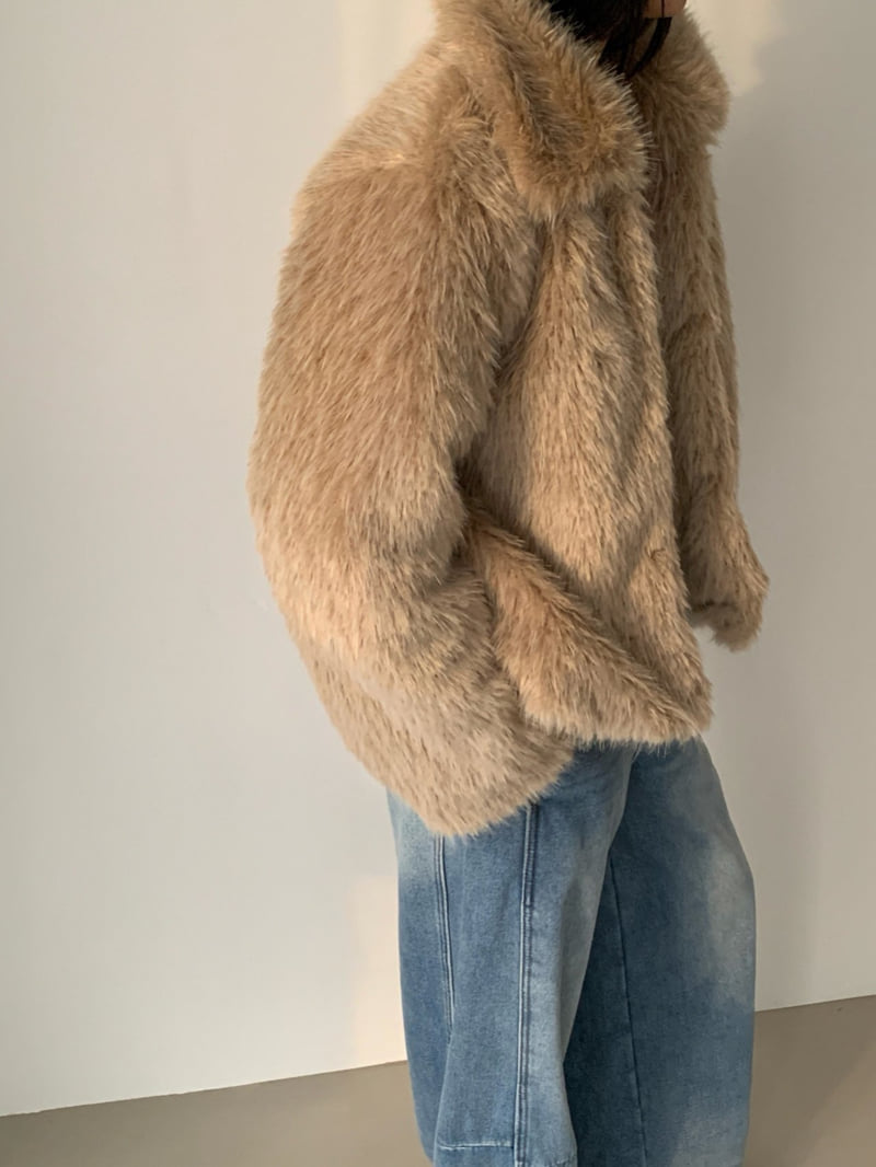 Vive L - Korean Women Fashion - #womensfashion - Poodle Soft Jacket - 10