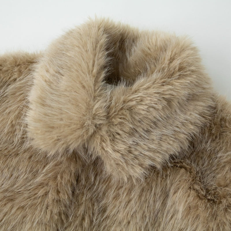 Vive L - Korean Women Fashion - #womensfashion - Poodle Soft Jacket - 6