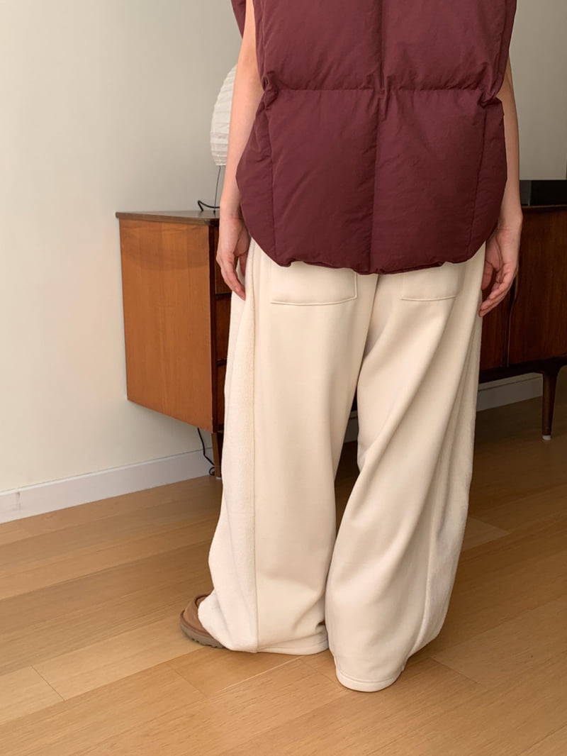 Vive L - Korean Women Fashion - #womensfashion - Panel Pleated Pants - 11
