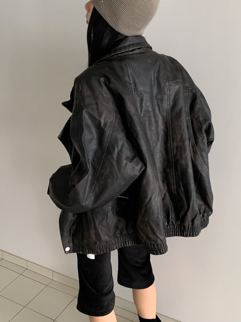 Vive L - Korean Women Fashion - #womensfashion - Washed Quilted Jacket - 12