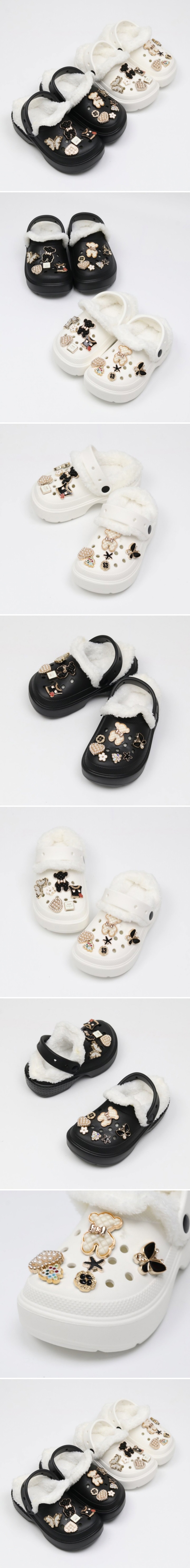 Woori Doori - Korean Children Fashion - #Kfashion4kids - Jewel Soft Clogs