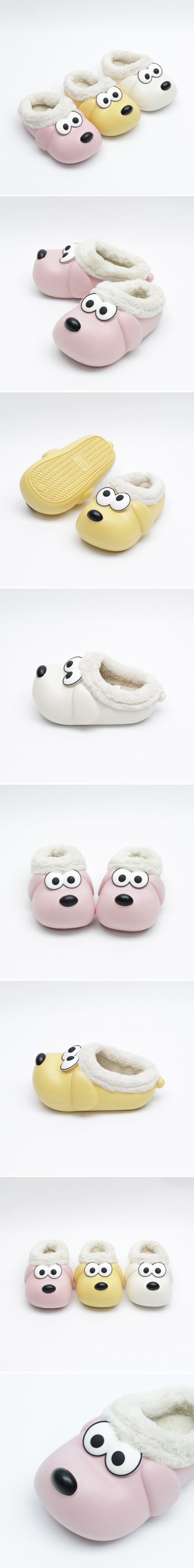 Woori Doori - Korean Children Fashion - #Kfashion4kids - Puppy Soft Slippers