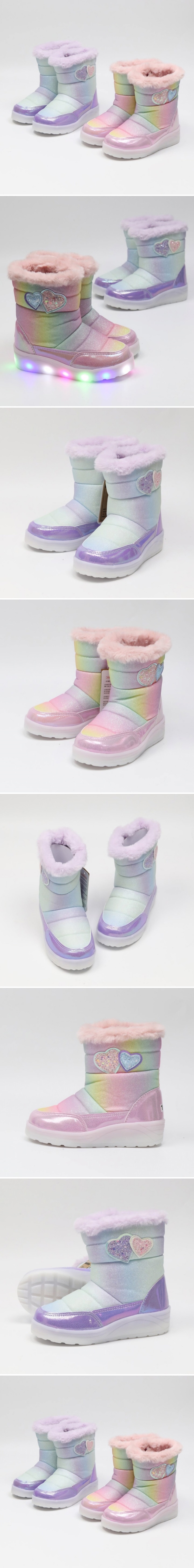 Woori Doori - Korean Children Fashion - #childofig - MeriM Sugar LED Snow Boots