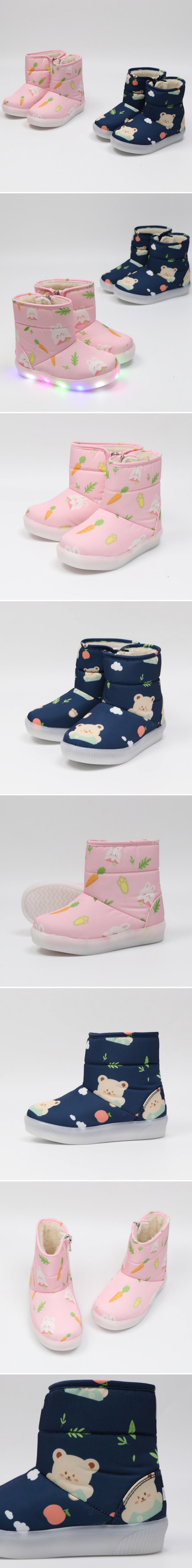 Woori Doori - Korean Children Fashion - #childrensboutique - MeriM Victory LED Snow Boots