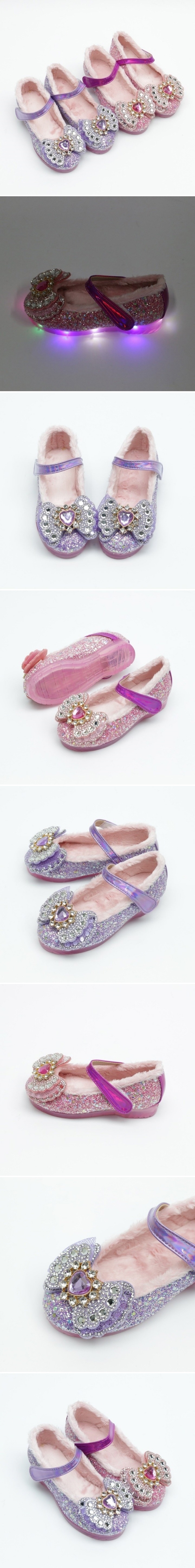 Woori Doori - Korean Children Fashion - #designkidswear - Fox Label Heart Soft LED Flat