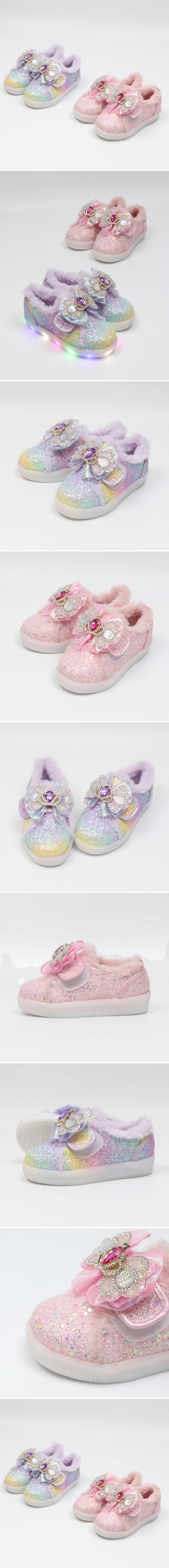 Woori Doori - Korean Children Fashion - #fashionkids - MeriM Waterdrop LED Slip-on