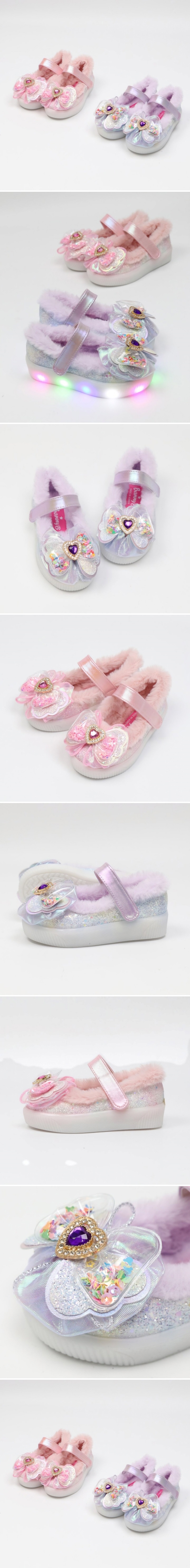 Woori Doori - Korean Children Fashion - #kidsshorts - MeriM Ring Heart Flats
