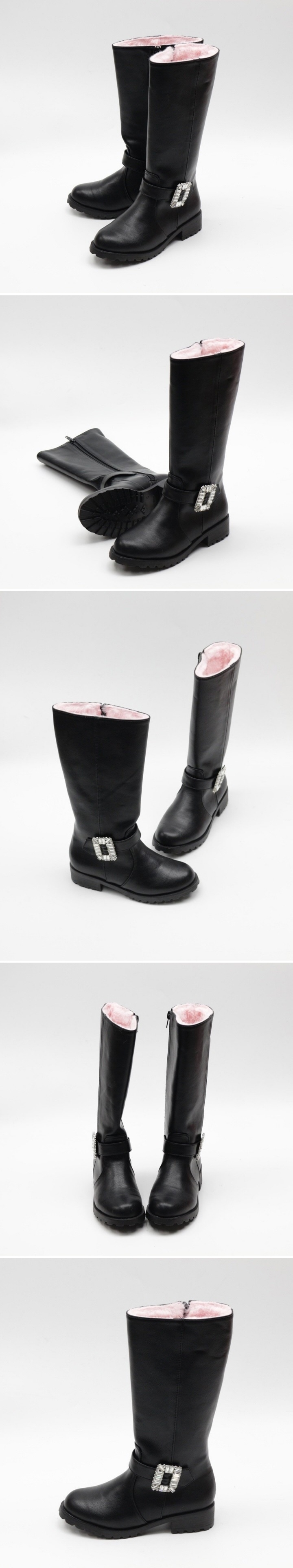 Woori Doori - Korean Children Fashion - #kidsstore - Crystal Long Boots