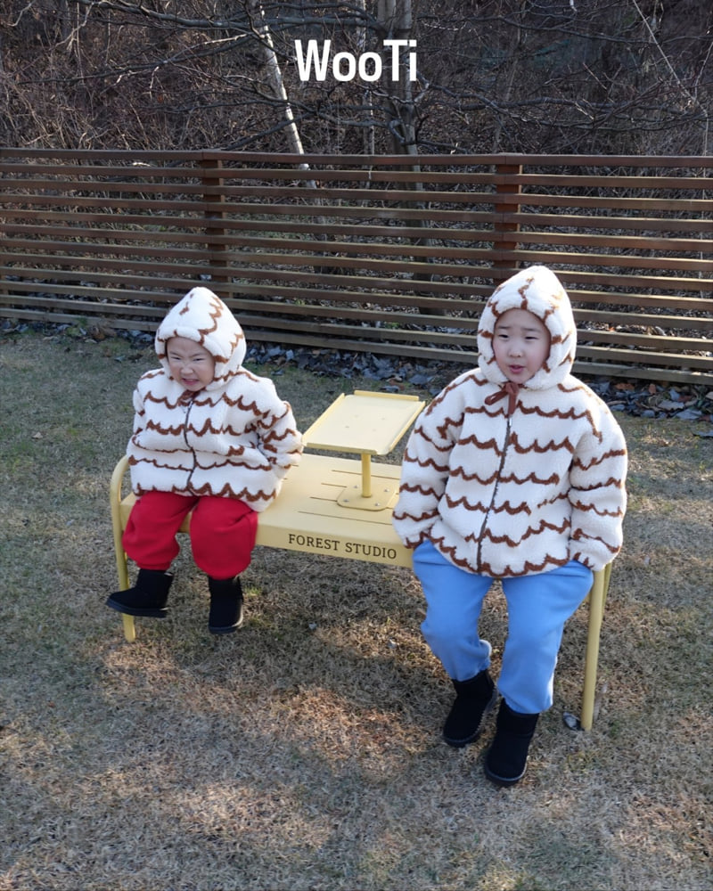 Wooti - Korean Children Fashion - #childofig - Heart Terry Jogger Pants - 12