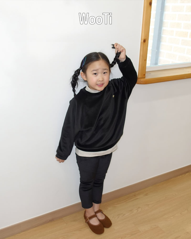 Wooti - Korean Children Fashion - #childrensboutique - Lumi Velvet Leggings - 12