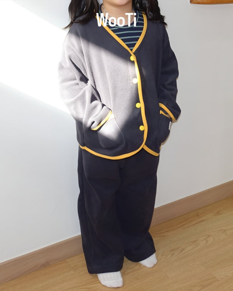 Wooti - Korean Children Fashion - #designkidswear - Line Jacket Set - 11