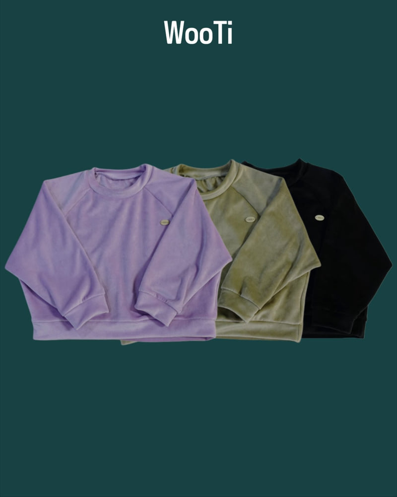 Wooti - Korean Children Fashion - #designkidswear - Velvet Jogger Pants - 2