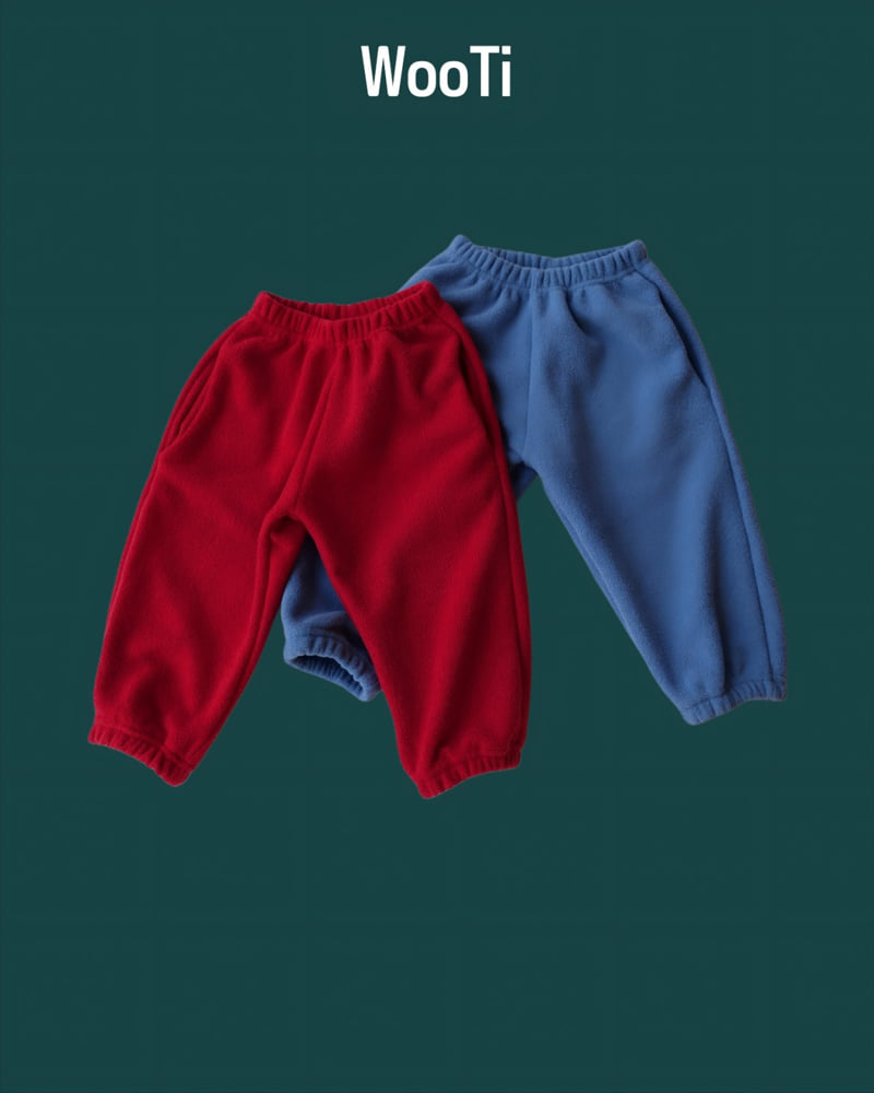 Wooti - Korean Children Fashion - #kidsshorts - Heart Terry Jogger Pants - 3