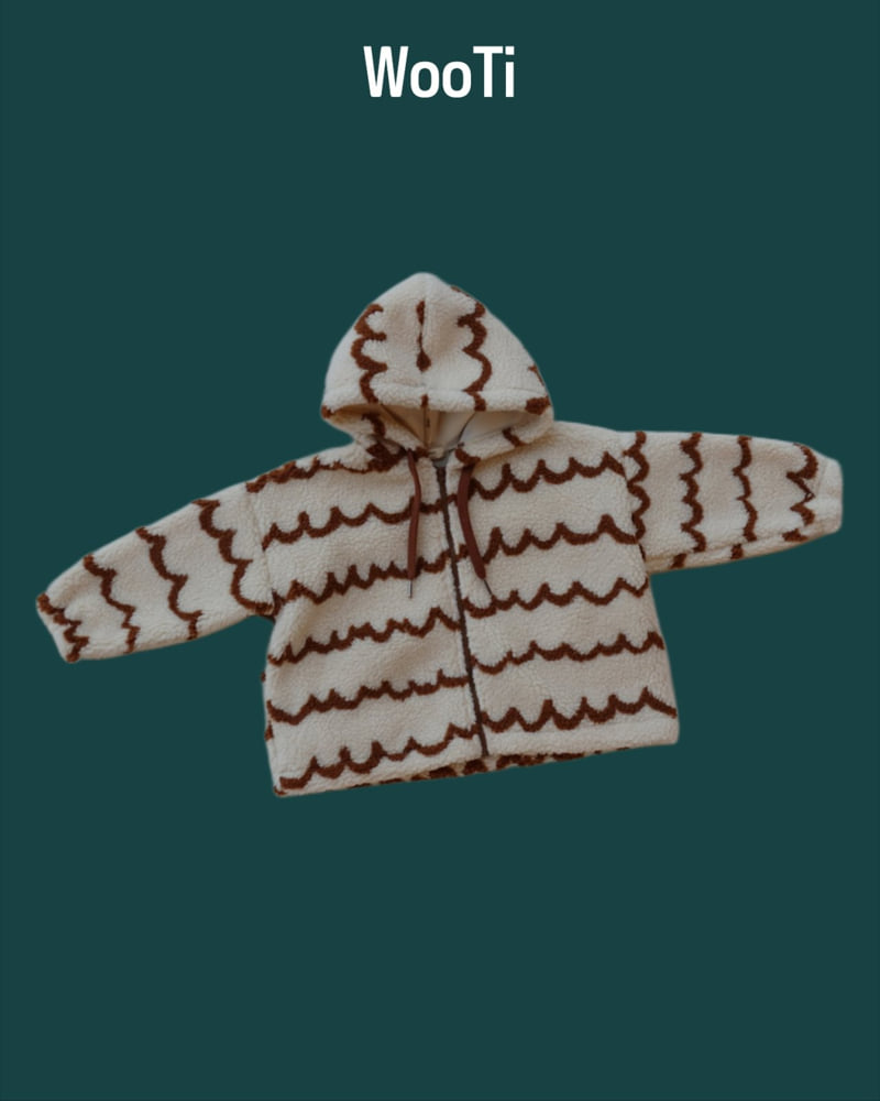 Wooti - Korean Children Fashion - #minifashionista - Mocha Hood Jumper