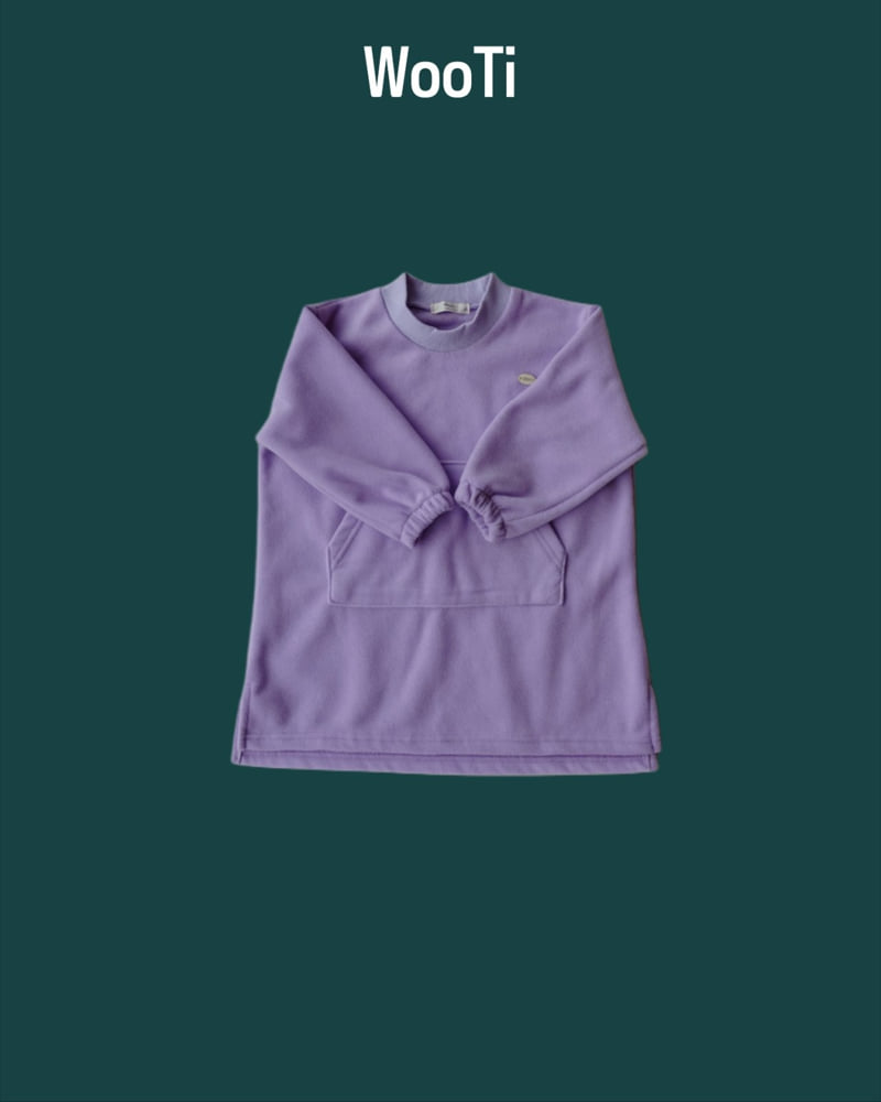 Wooti - Korean Children Fashion - #prettylittlegirls - Berry Fleece One-piece - 6
