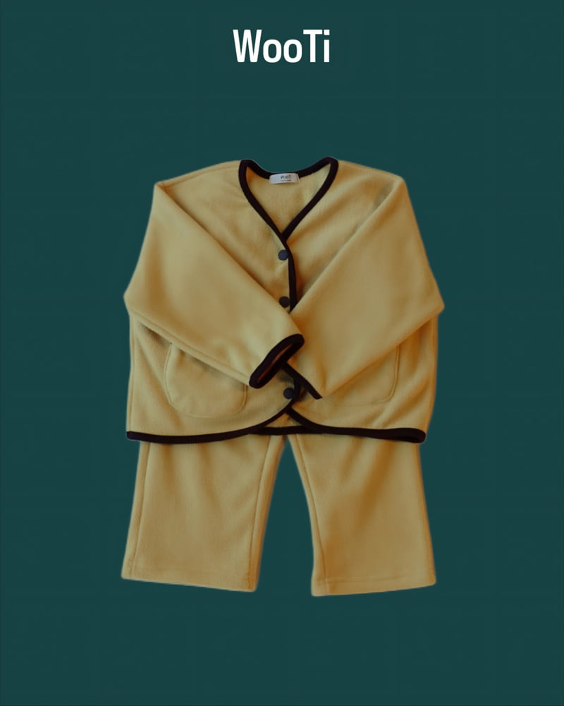 Wooti - Korean Children Fashion - #stylishchildhood - Line Jacket Set - 8