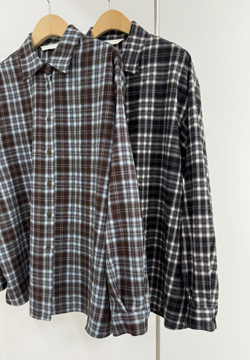 Yikho - Korean Women Fashion - #momslook - Arc Daily Check Shirt - 10