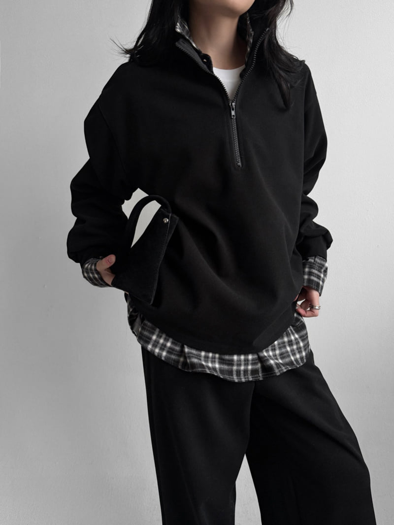 Yikho - Korean Women Fashion - #momslook - Blooming Zip-Up Anorak - 5