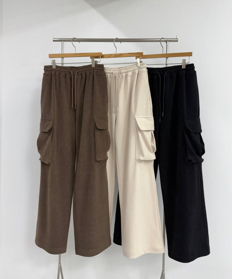 Yikho - Korean Women Fashion - #momslook - Golden Corduroy Pants - 11
