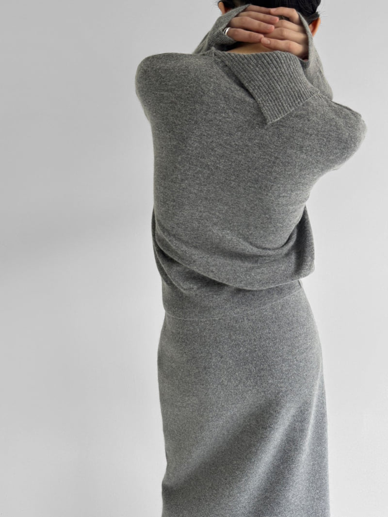 Yikho - Korean Women Fashion - #thelittlethings - Maison Round Knit - 9
