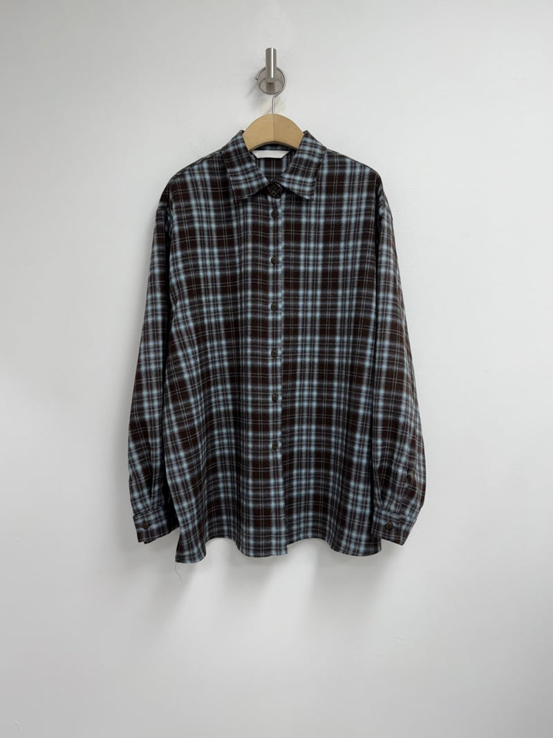 Yikho - Korean Women Fashion - #womensfashion - Arc Daily Check Shirt - 11