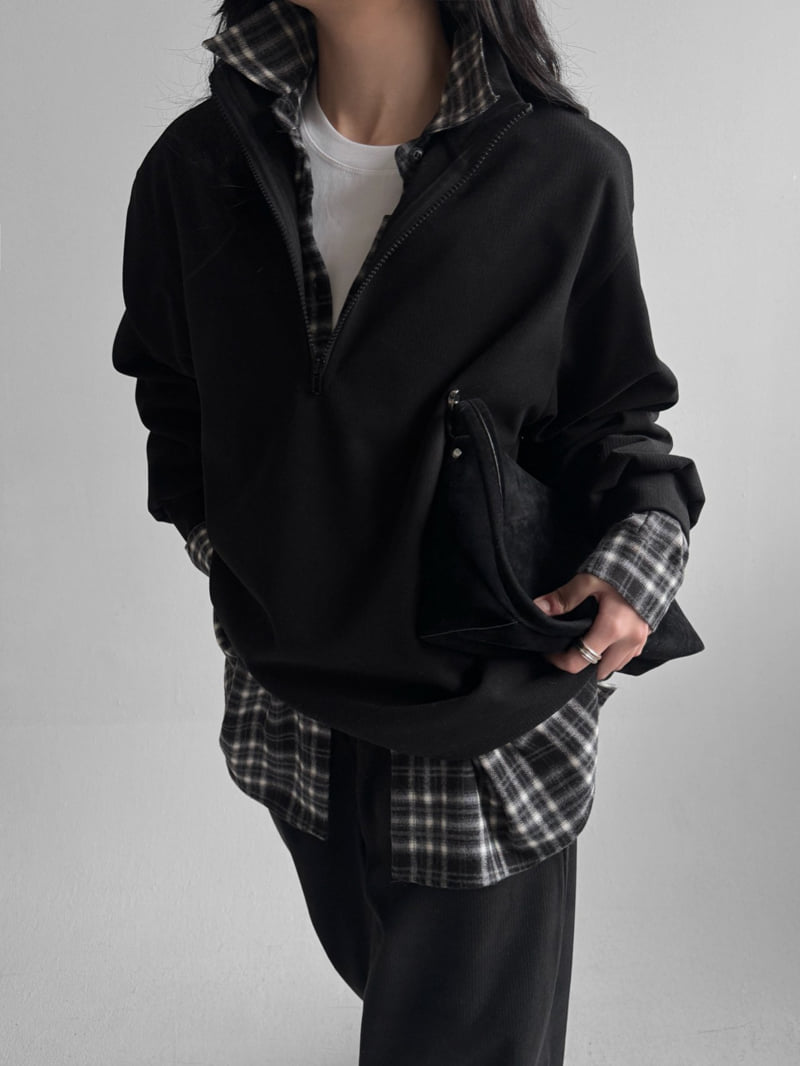 Yikho - Korean Women Fashion - #womensfashion - Blooming Zip-Up Anorak - 8
